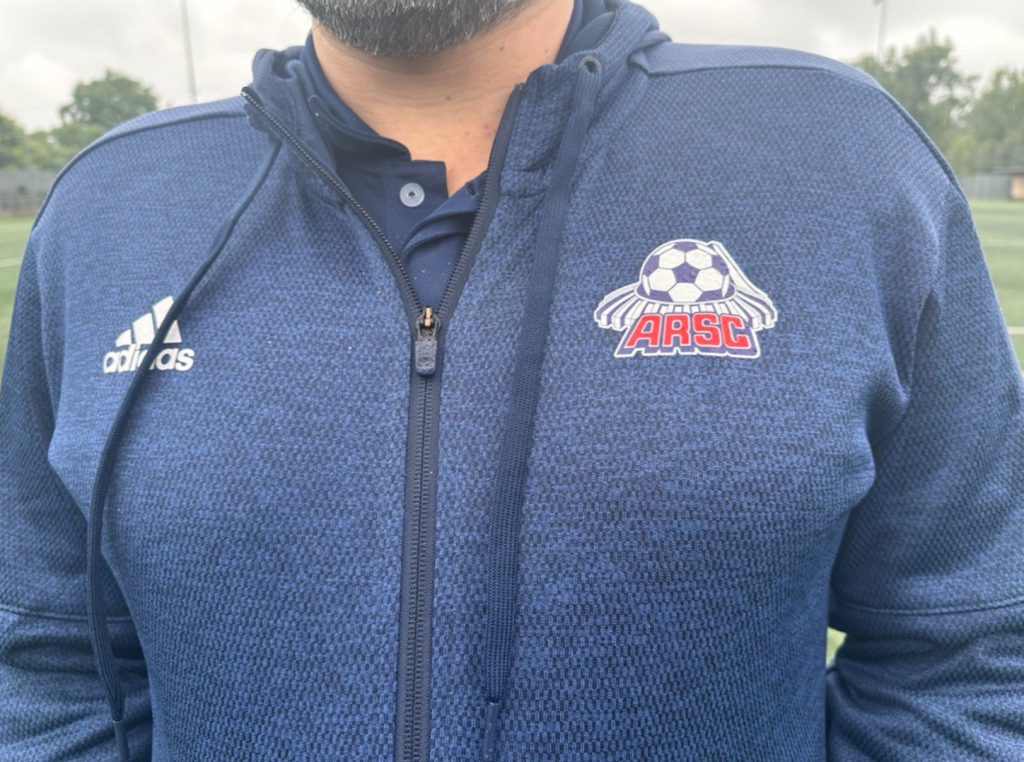 ARSC logo is seen on a jacket