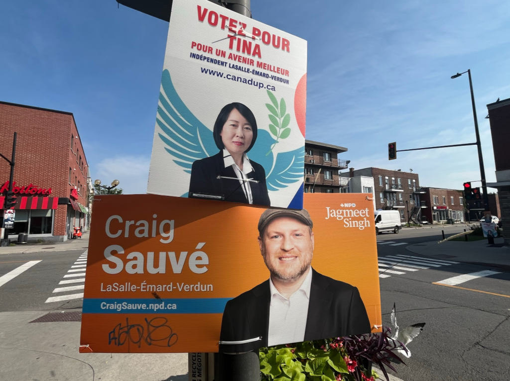 Craig Sauvé byelection poster