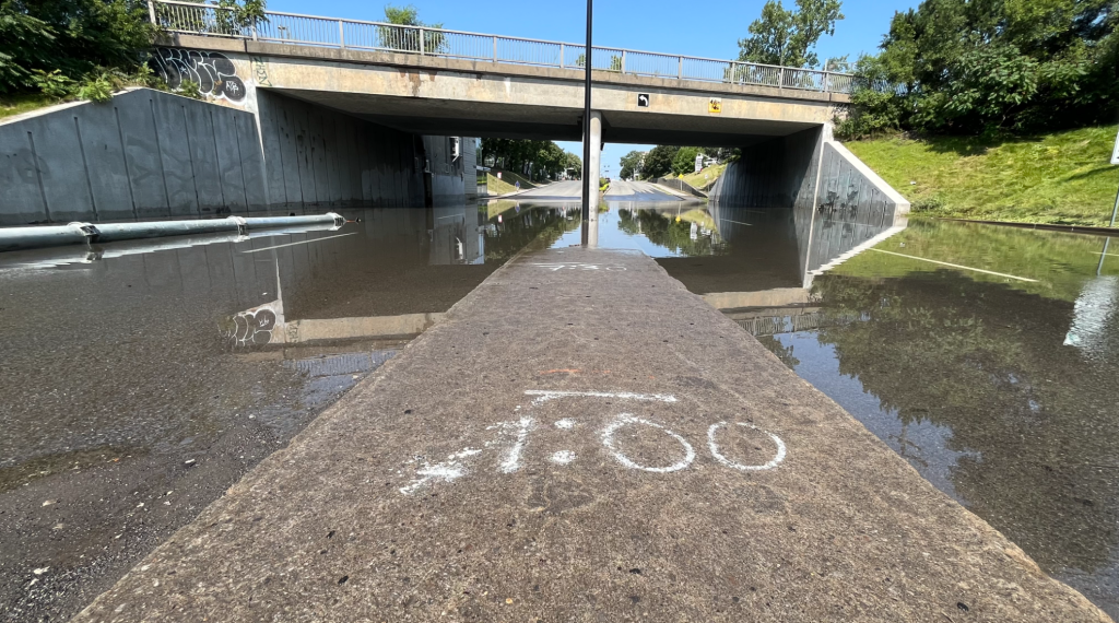 Remnants from Tropical Storm Debby cause road closures