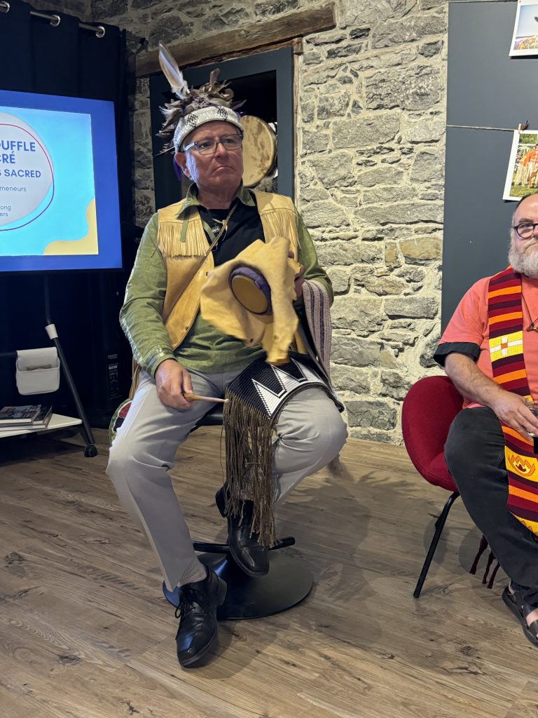 Elder Kanahsohon Deer, Sacred Fire Productions president and faith keeper at the Mohawk Trail Longhouse in Kahnawake, Rabbi Lisa Grushcow, Imam Hassan Guillet, Presbyterian Pastor Richard Bonnetto, DiverseCity, diversity, Brian Bronfman, Peace Days, Fariha Naqvi-Mohamed, National Day of Truth and Reconciliation