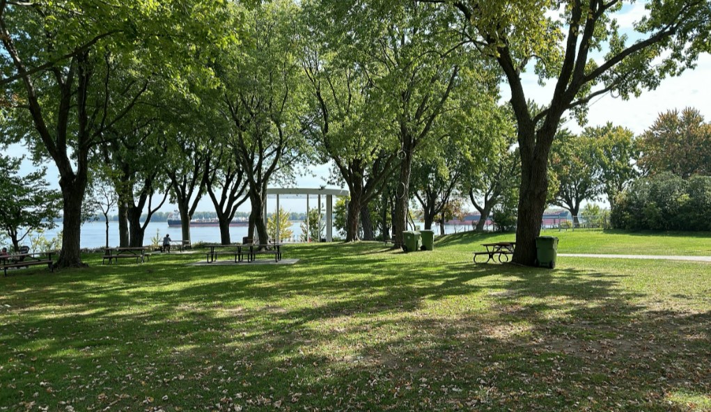 Francine Lalonde lookout in Pointe-aux-Trembles