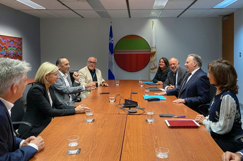 Legault met doctors' union president Monday in Montreal