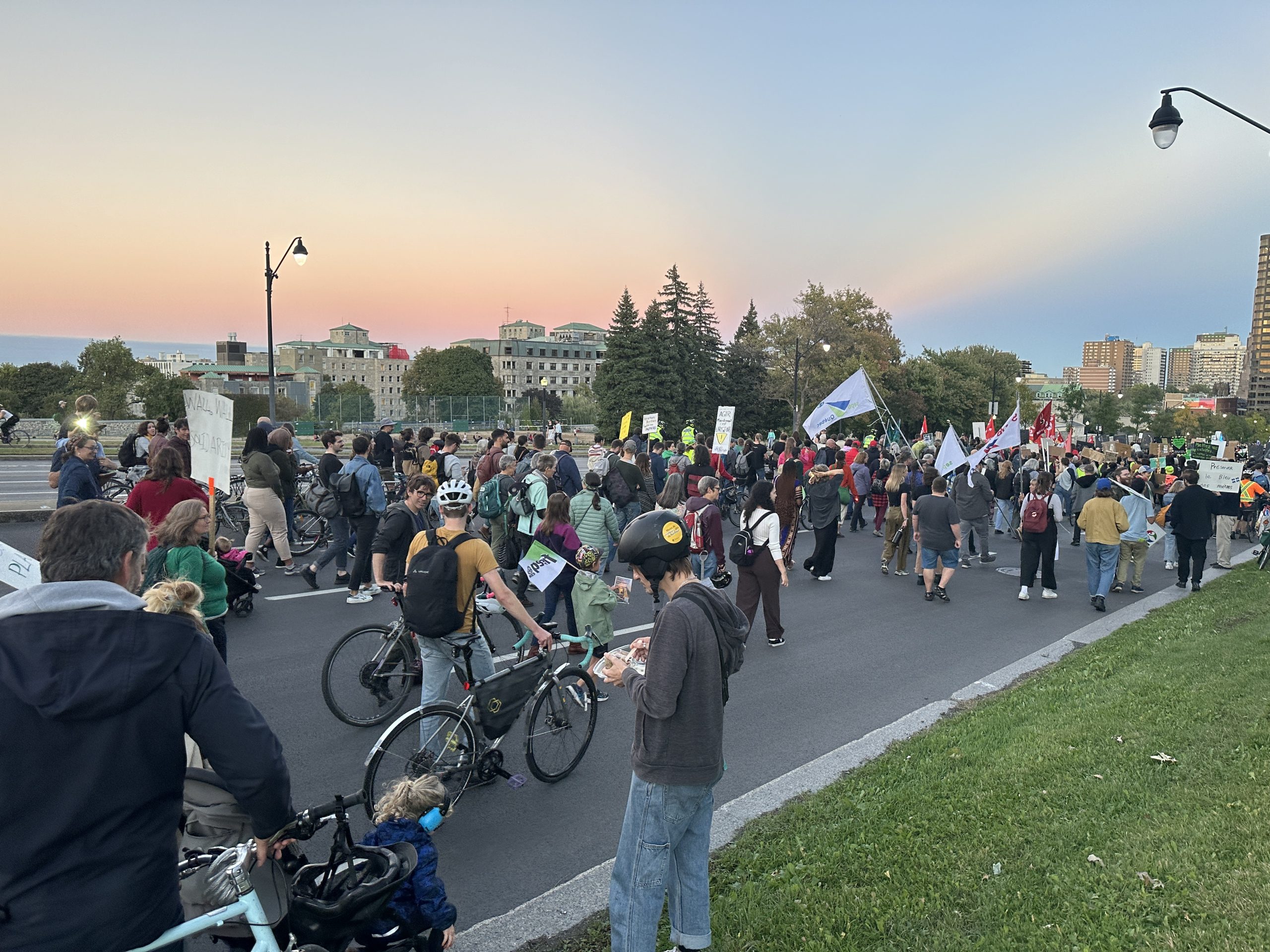 A call to action: Montrealers march for climate change