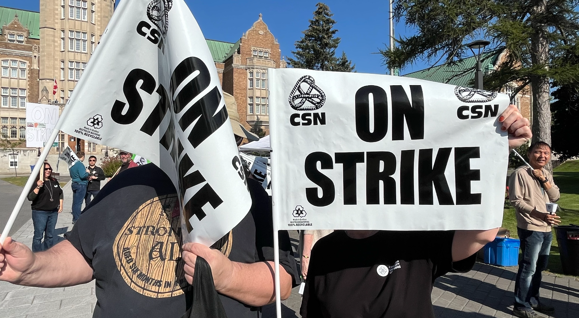 600 Concordia University employees on strike in Montreal
