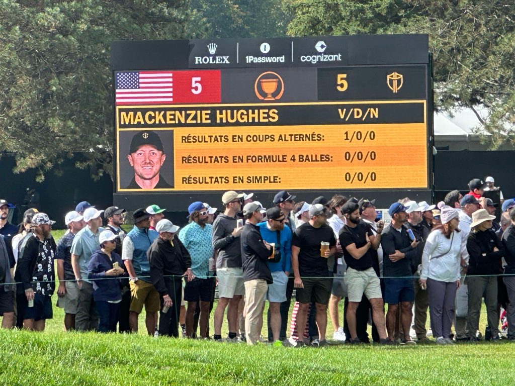 IN PHOTOS Day 3 of 2024 Presidents Cup at Royal Montreal CityNews