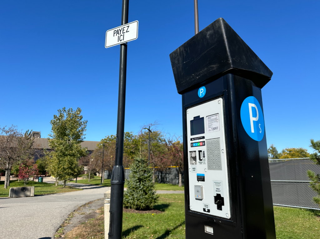 parking metre payment machine