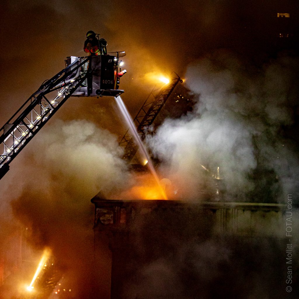 Old Montreal fire