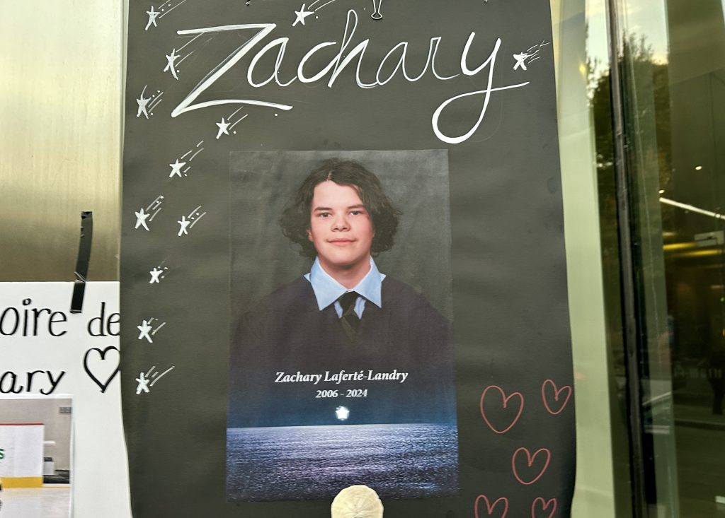 A 'preventable' death: vigil for 18-year-old Zachary Laferté-Landry