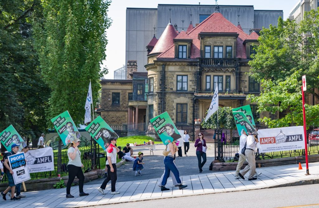 McGill agrees to drop legal challenge of law faculty union, ending strike