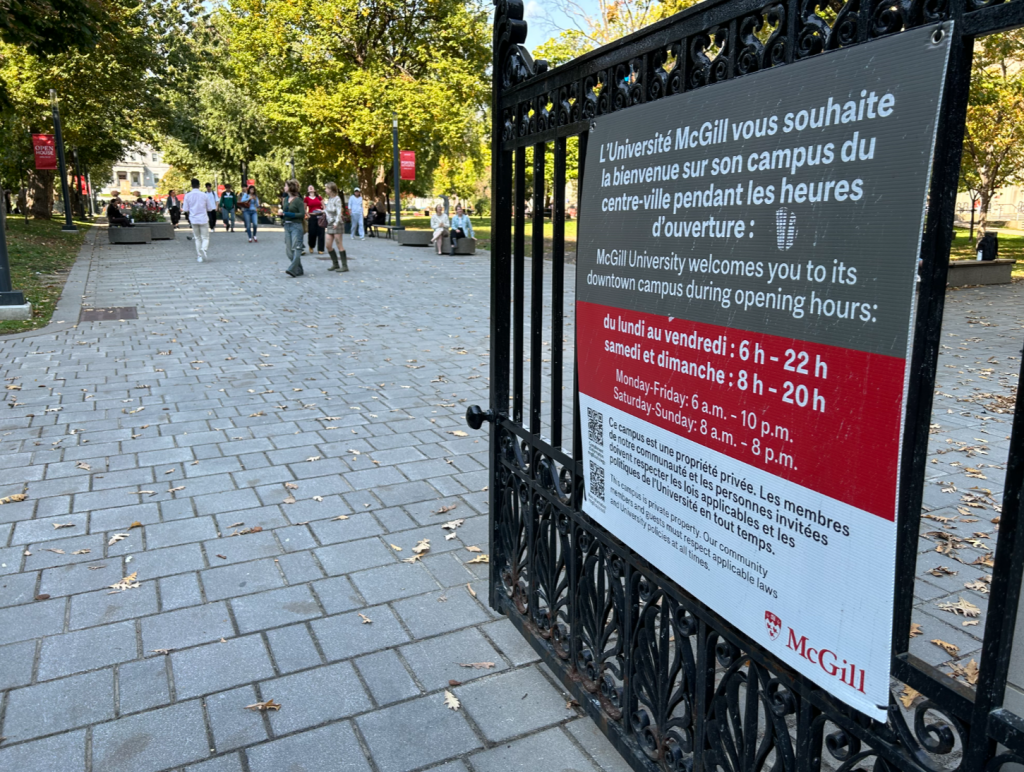 Quebec judge grants order banning disruptive protests at McGill