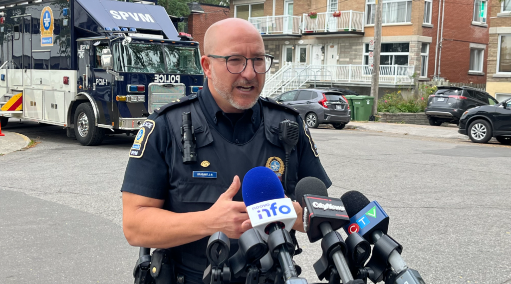 SPVM spokesperson Jean-Pierre Brabant