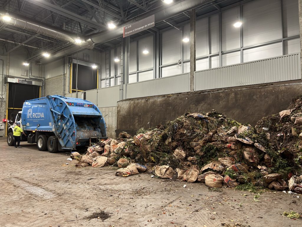 Montreal opens its first-ever indoor center to process organic waste