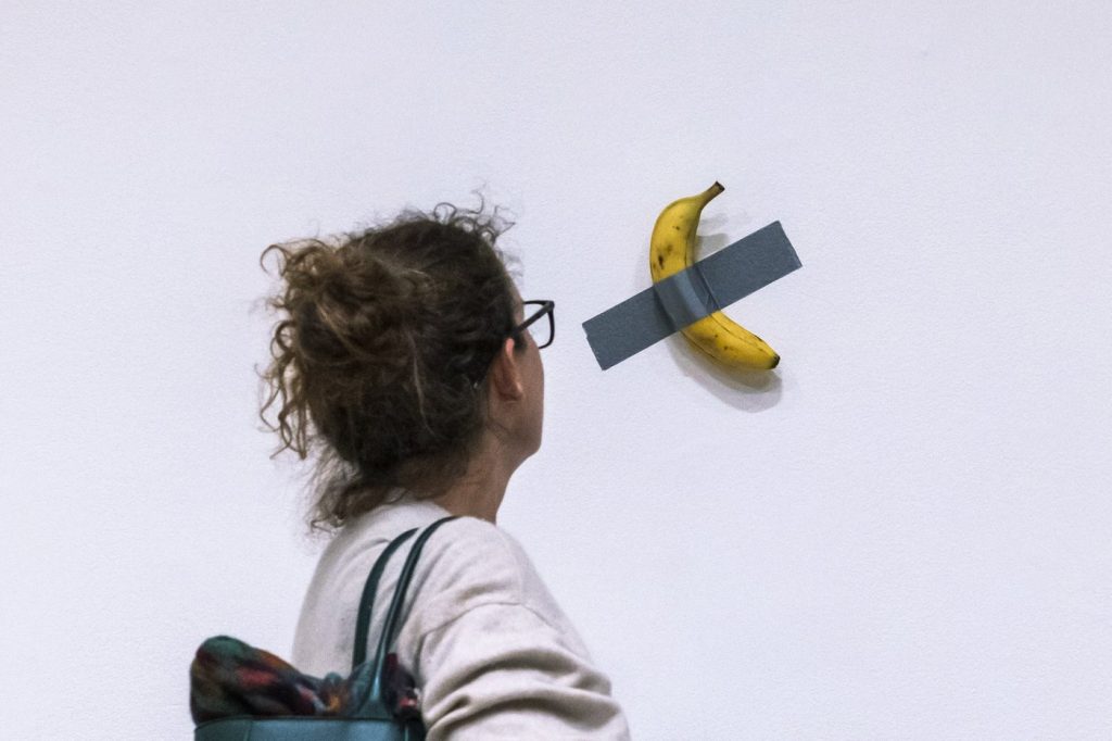 How a viral, duct-taped banana came to be worth $1 million