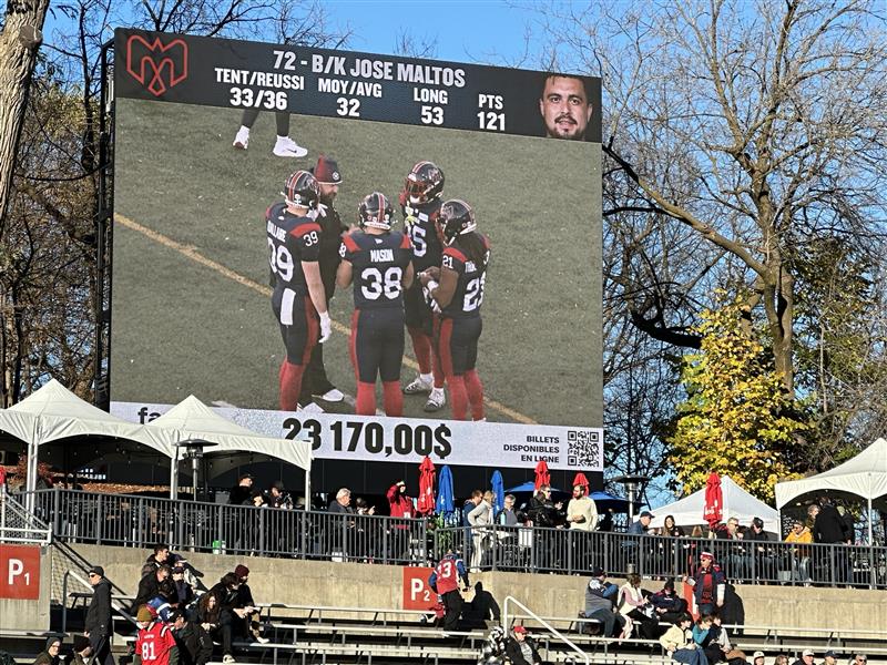 CFL Game: Toronto Argonauts VS Montreal Alouettes on November 9, 2024. (Pamela Pagano,CityNews)