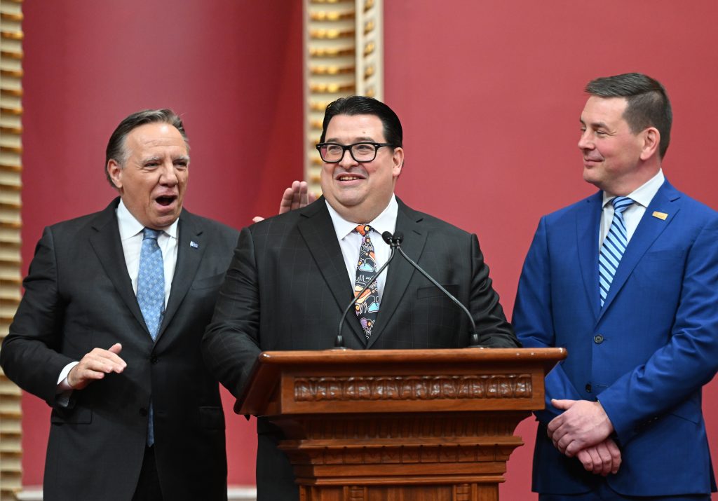 Francois Legault, Siegfried Peters, Sylvain Levesque