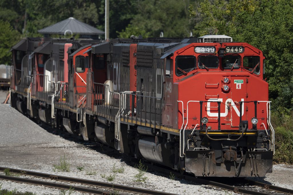 Police, firefighters respond to CN train derailment near Montreal; no injuries reported