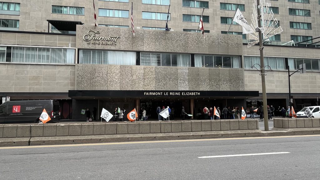 Fairmont The Queen Elizabeth hotel workers