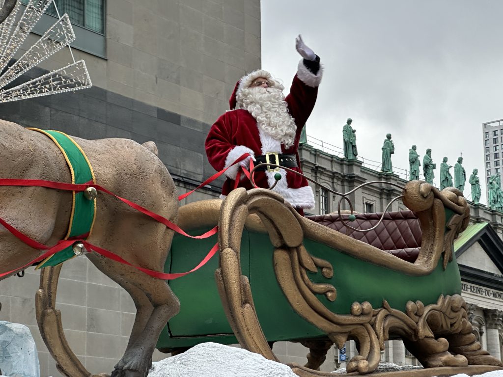 Montreal celebrates 72nd Santa Claus Parade