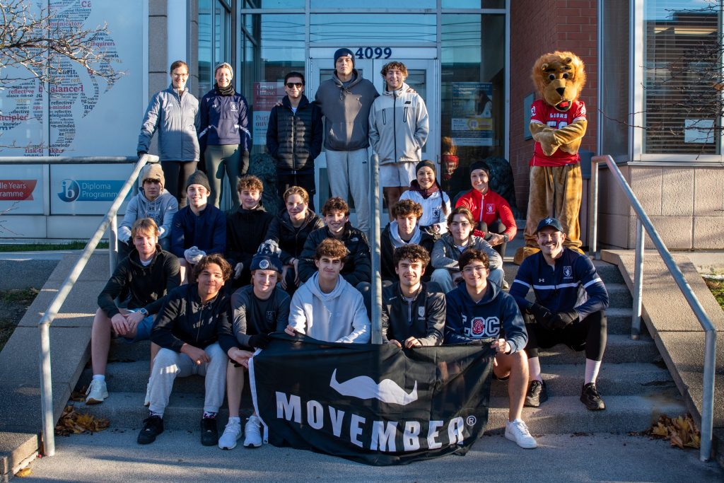 Lower Canada College students and staff ‘Move for Movember’