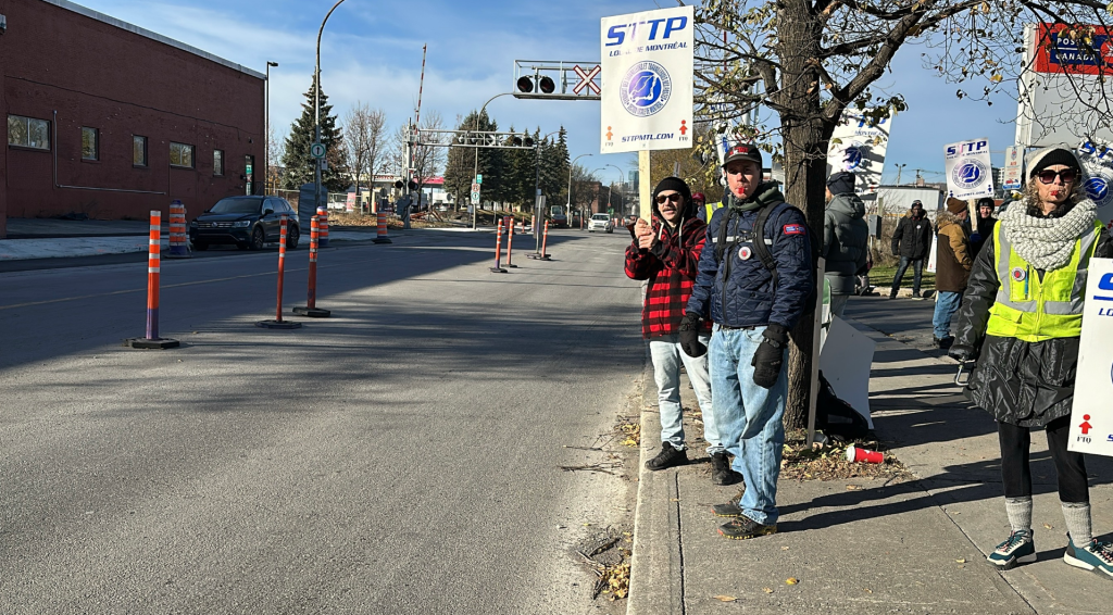 Canada Post workers on strike