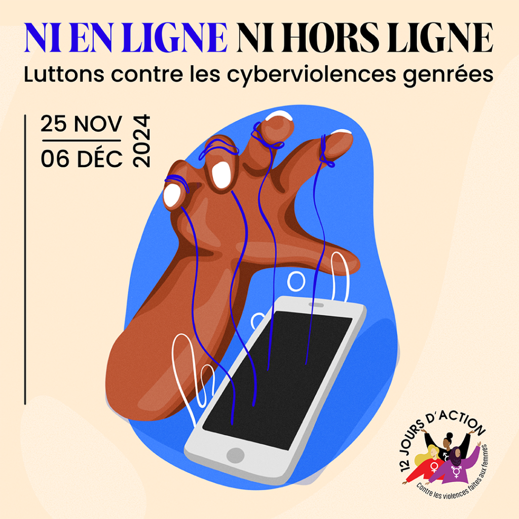 POSTER ON BRINGING AWARENESS TO GENDERED CYBERVIOLENCE IN FRENCH