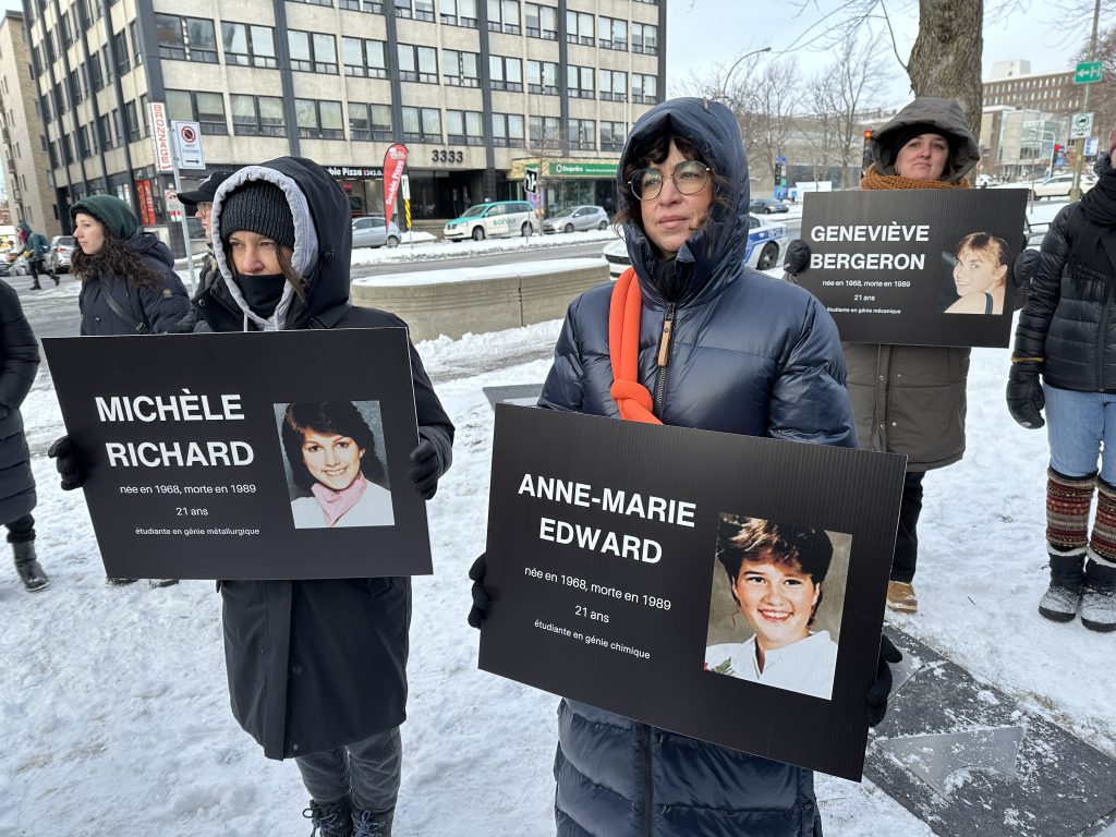 Montrealers remember 14 women killed by gunman 35 years ago at École Polytechnique