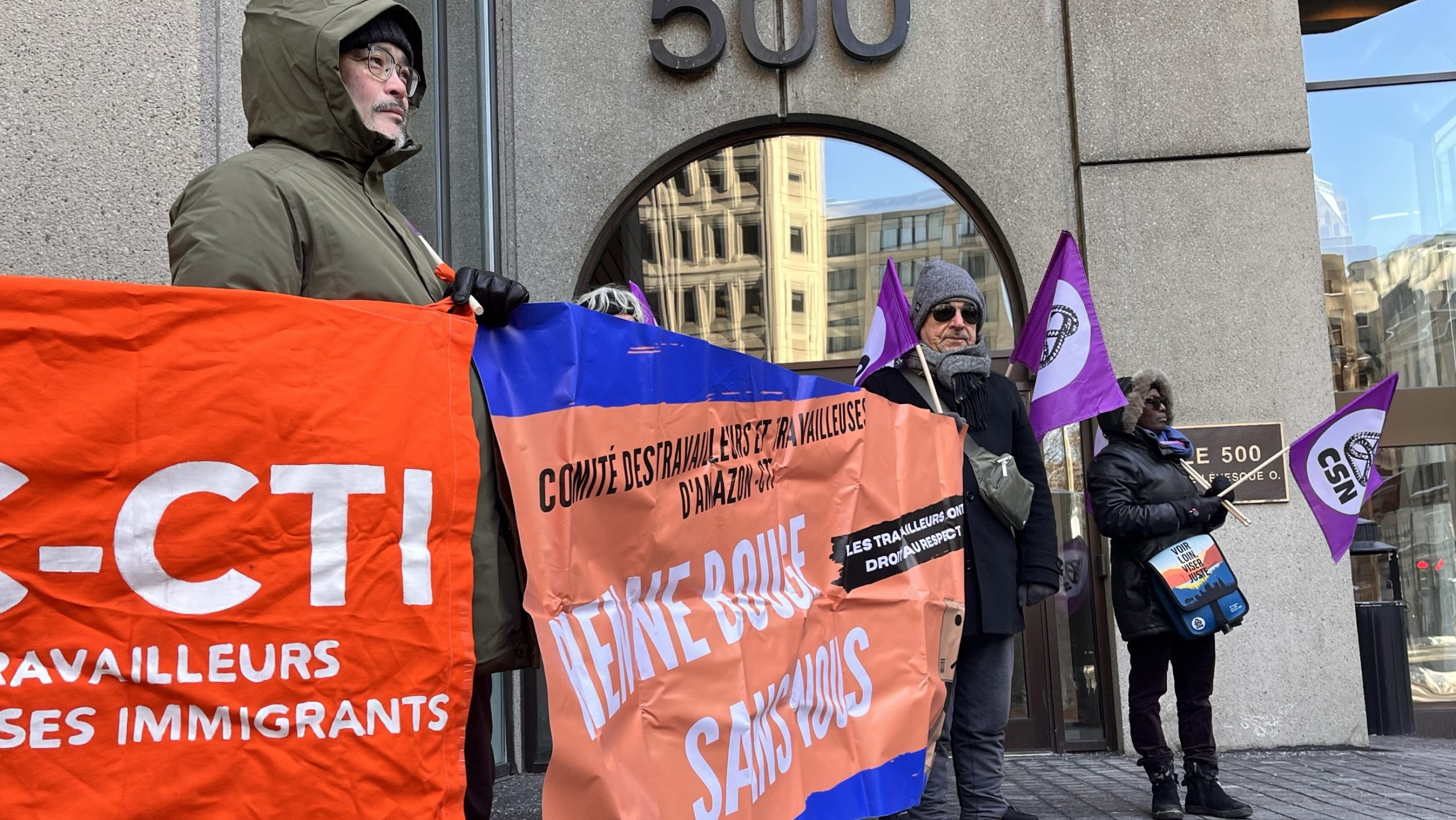 Amazon workers in Quebec call for government intervention after mass