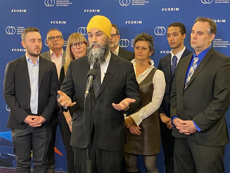 Donald Trump should be banned from next G7 meeting in Alberta, Jagmeet Singh says