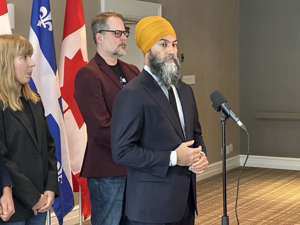 NDP Leader Singh outlines plan to protect Canadian workers from potential tariff fallout