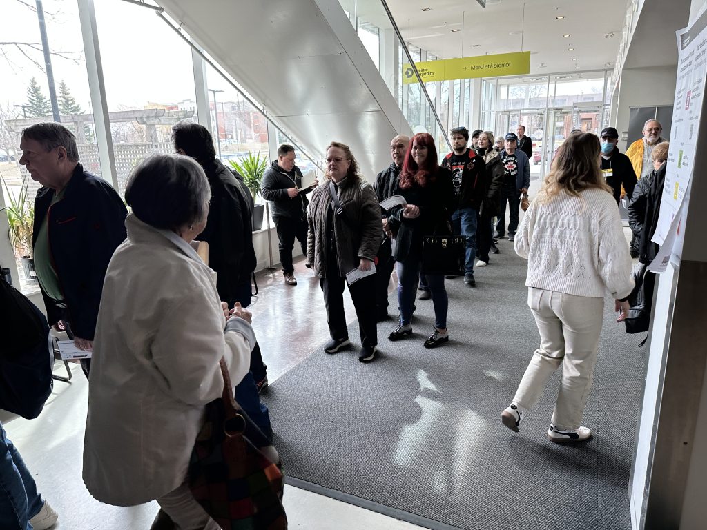 Montreal advanced vote