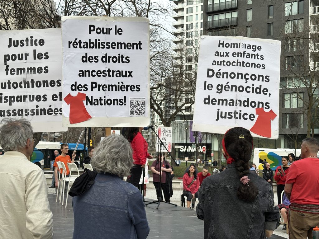 RALLY INDIGENOUS MMIW