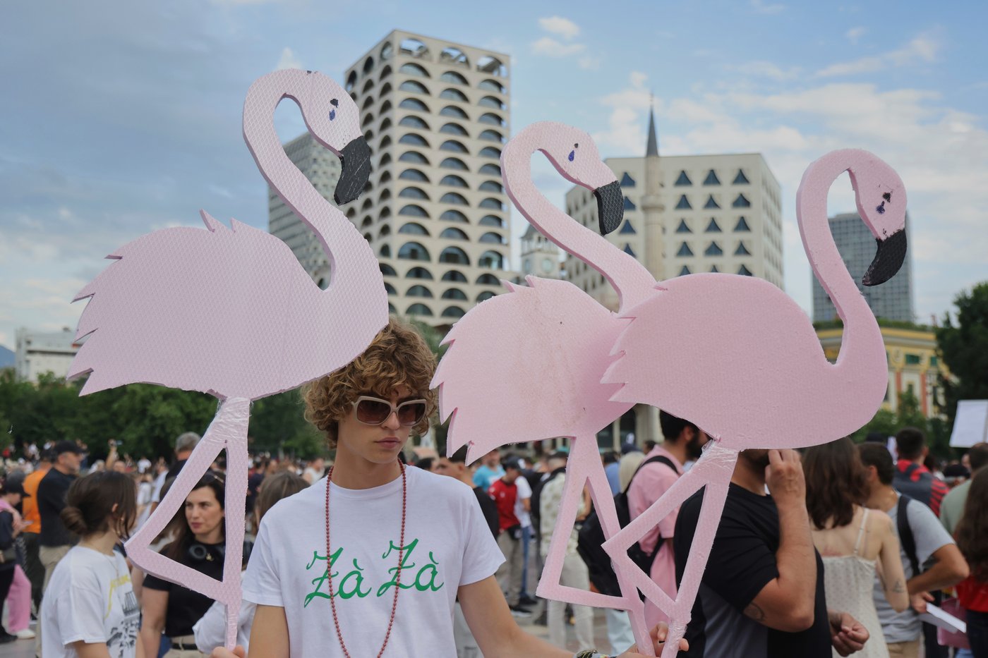 How the Kushners sparked Albania's 'flamingo revolution'