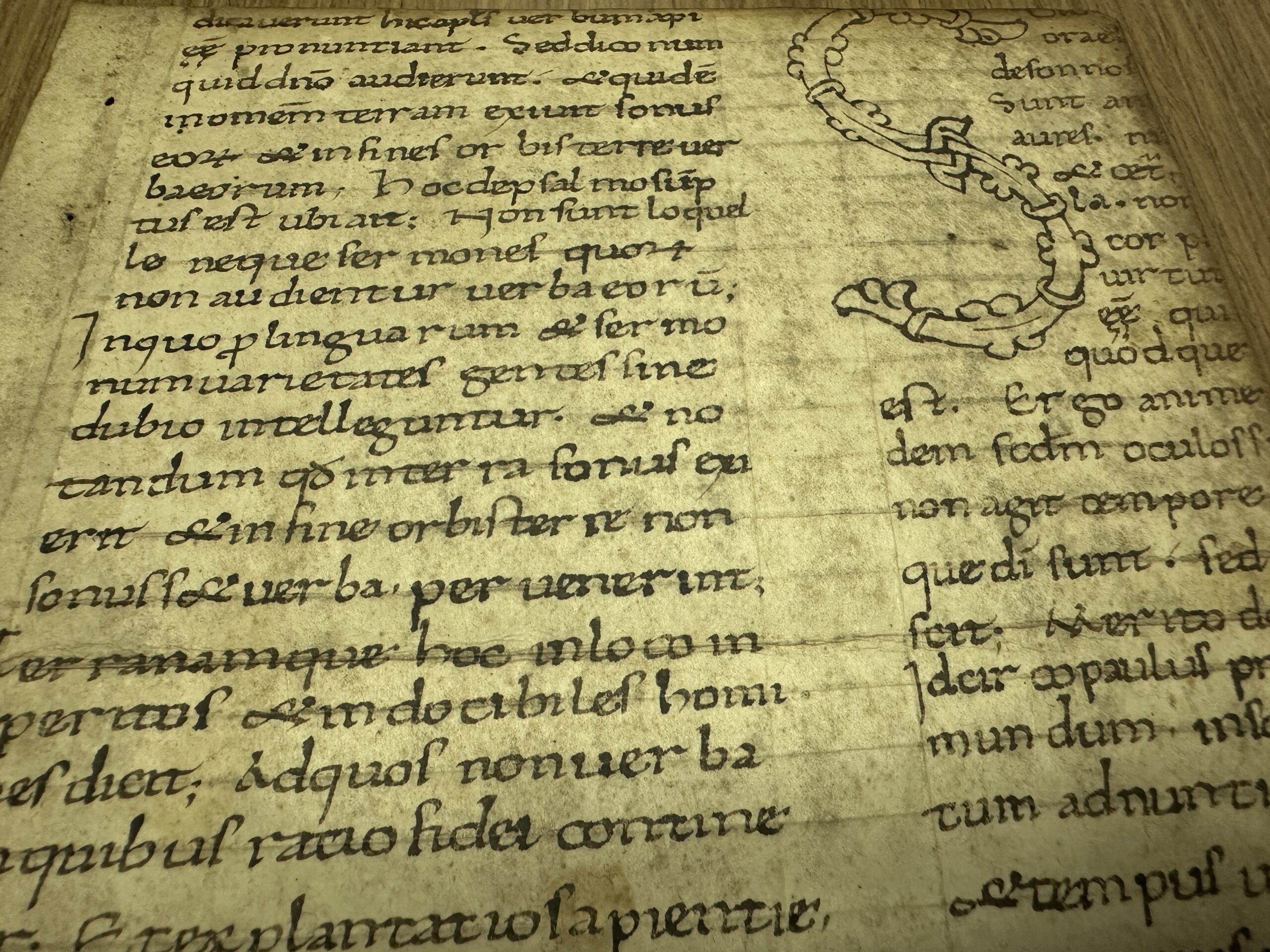 Rare manuscript fragment among new heritage acquisitions at Université de Montréal